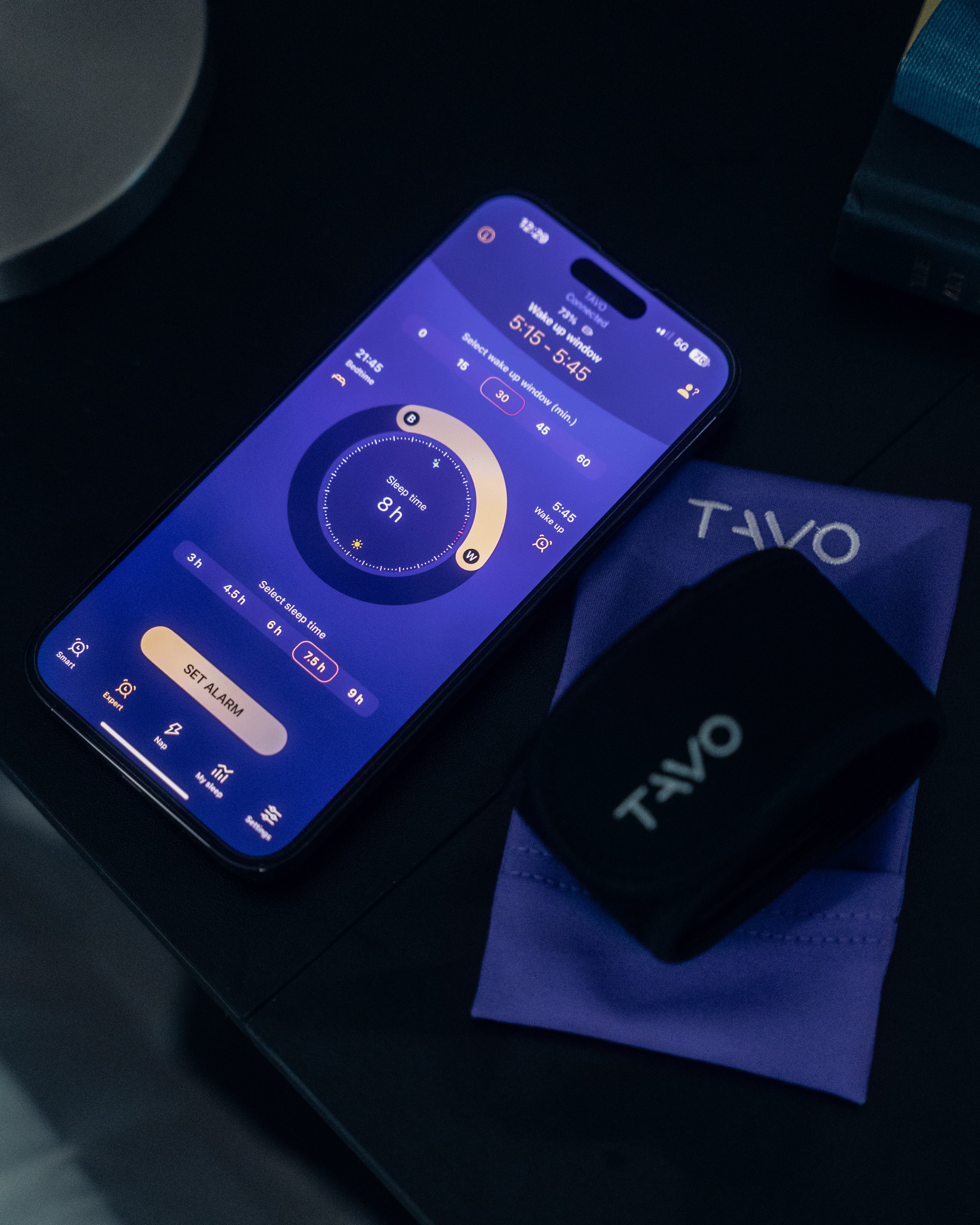 TAVO V1: Best Alarm Clock for REM Sleep & Deep Sleep Wake