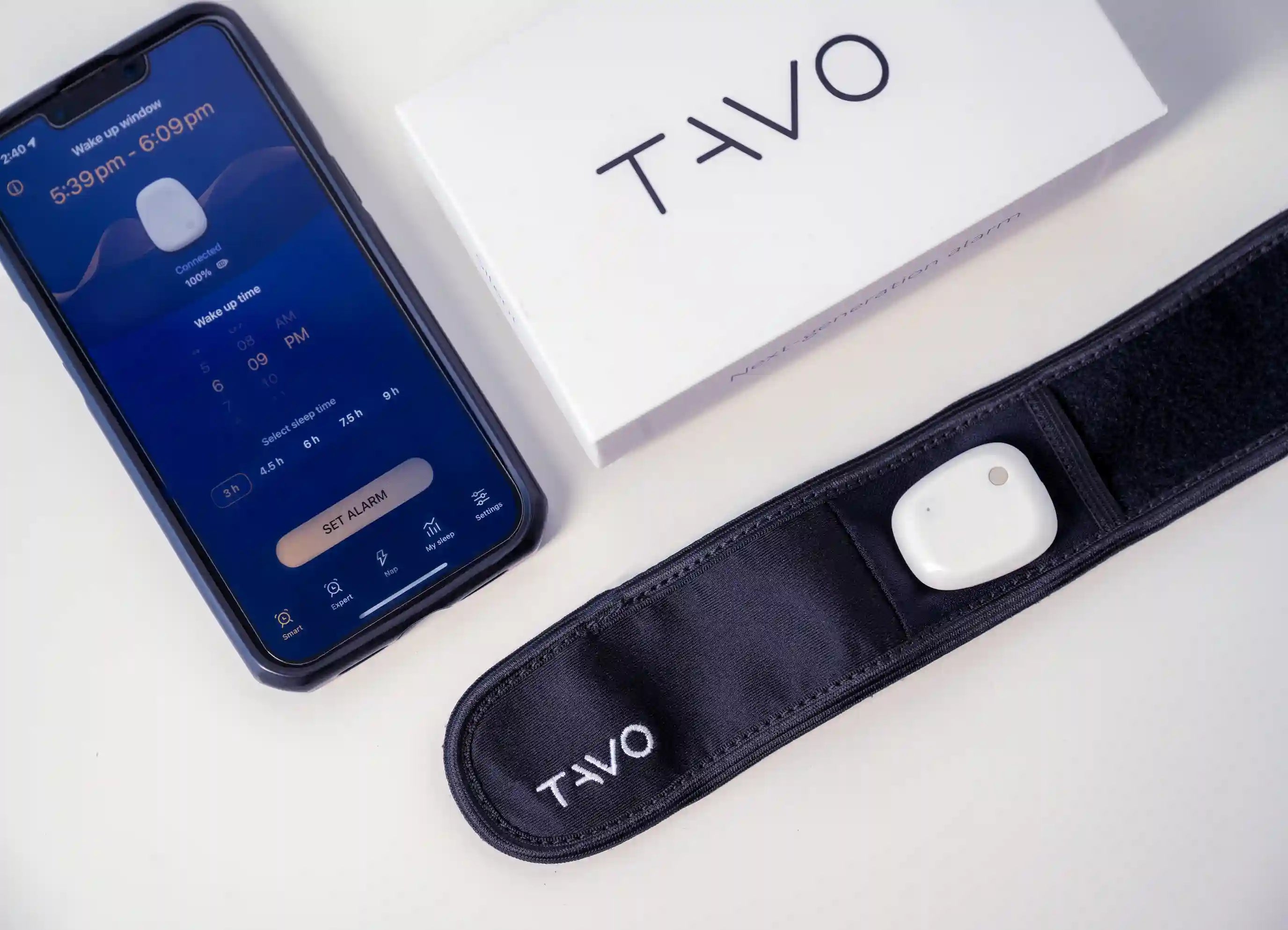 TAVO V1 | Silent | Smart | Next-Gen Alarm Clock